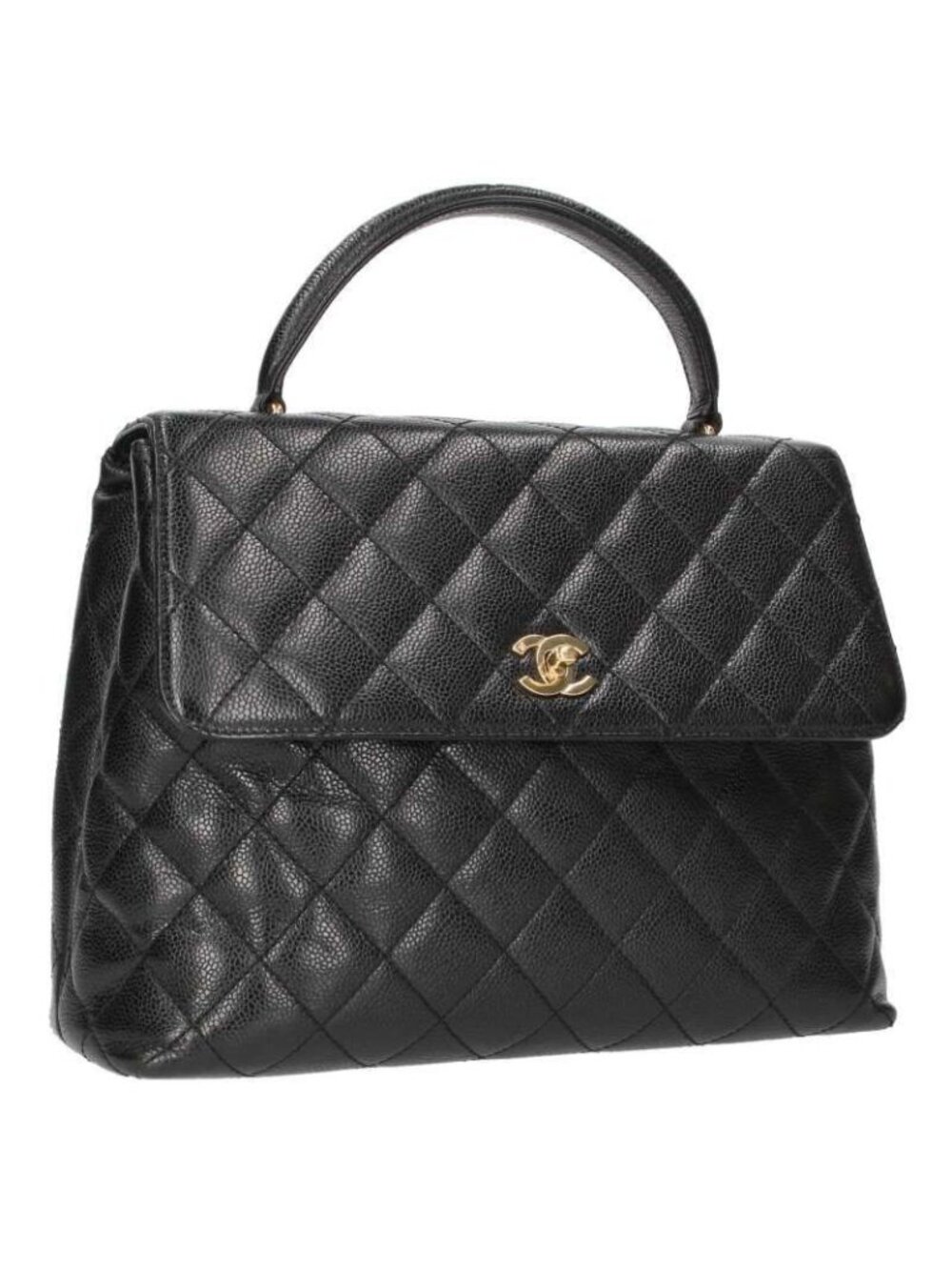 Chanel CC Logo Quilted Handbag